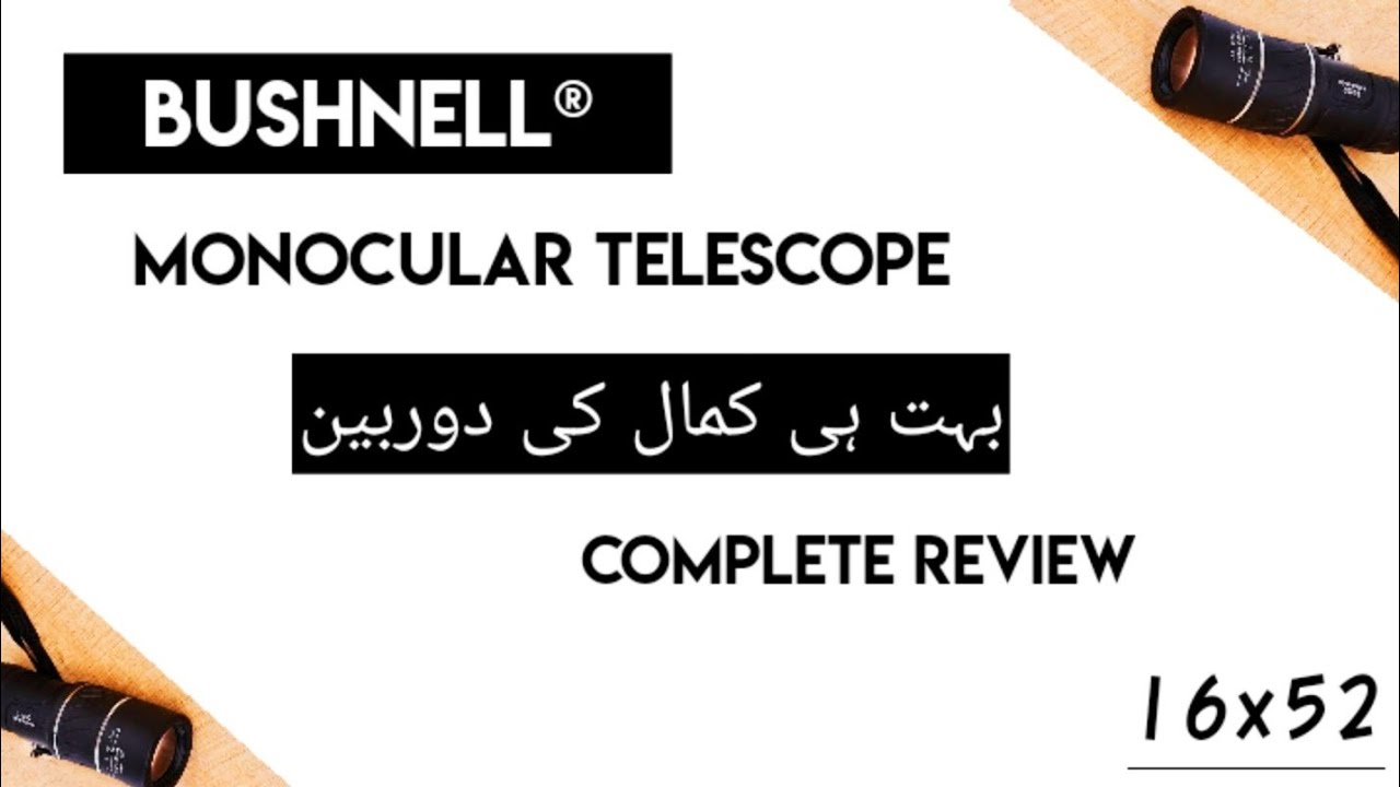 Bushnell telescope / Binocular Review || For Hunting & Outgoing || By Nation of Pakistan
