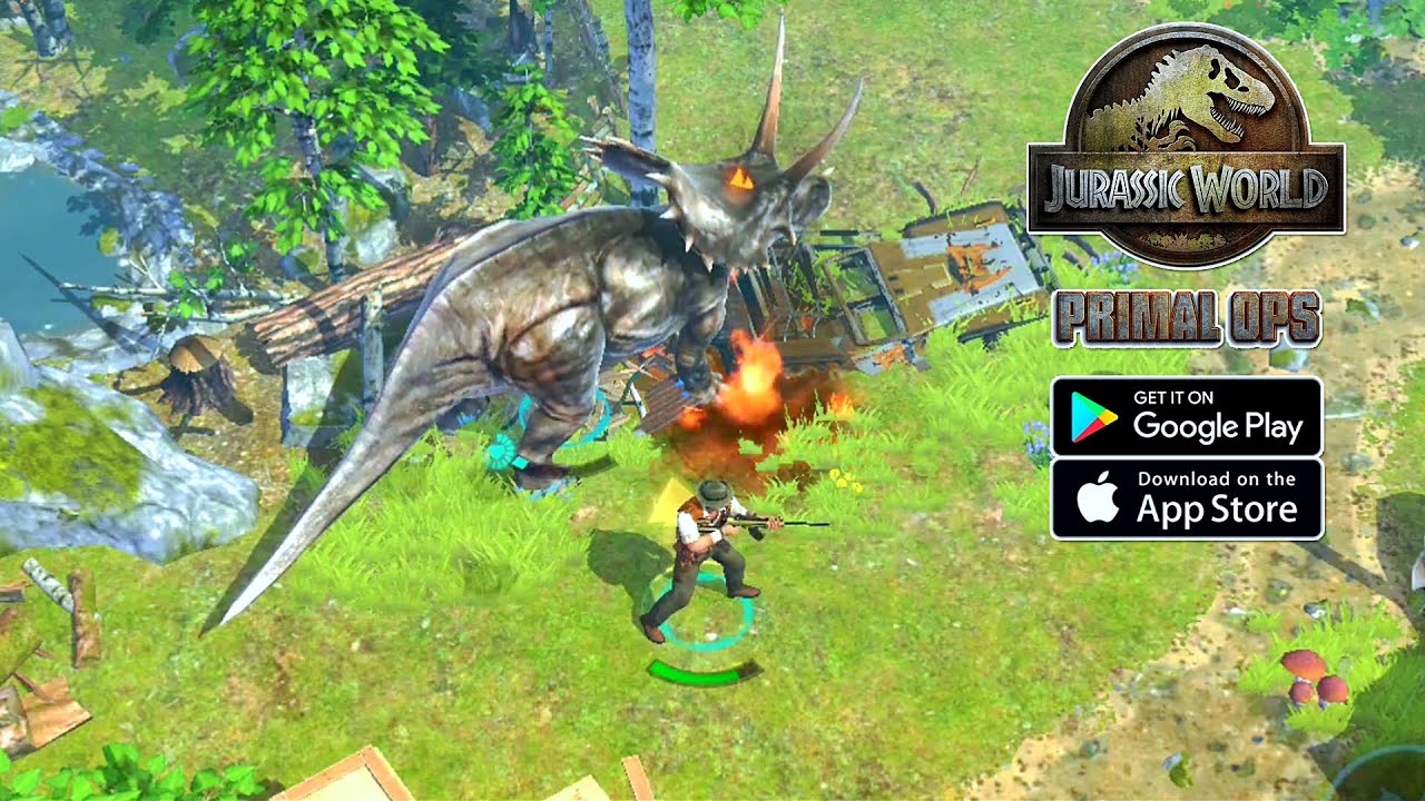 Jurassic World Primal Ops (ENG) - Soft Launch Gameplay (Android/IOS) -  YouTube