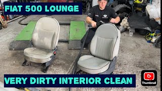 Fiat 500 Lounge 2011 Part 4 I Start The Massive Interior Clean Up