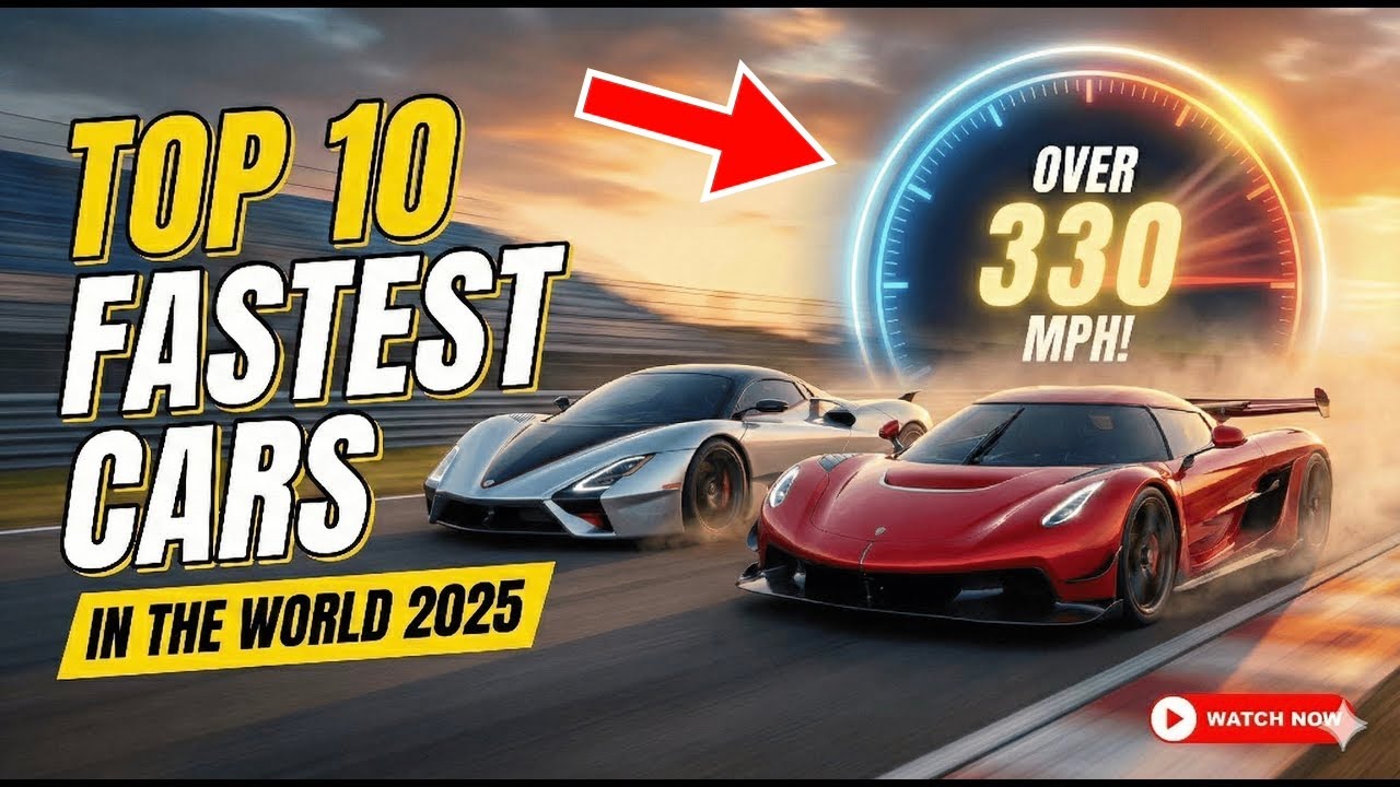 Top 10 Fastest Cars in the World 