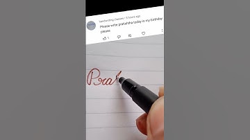 Beautiful name Pratishtha write in cursive writing #cursive#writing#beautiful#name#pratishtha#shorts