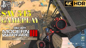 SAV 545 Call of Duty Modern Warfare 3 Vault Edition SAV 545 Gameplay 4K | Vault Edition MW3 Gameplay