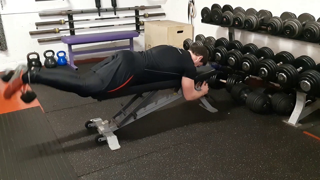DB Hamstring curl - YouTube
