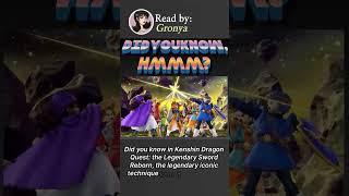Who created the Gigaslash in Dragon Quest? ( Ft @GronyaQuest ) #dragonquest #squareenix #nintendo