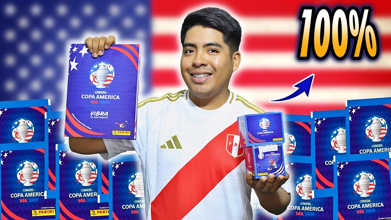 ASÍ COMPLETÉ EL ÁLBUM DE LA COPA AMÉRICA USA 2024 😎 - YouTube