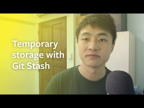 How to use Git stashes as a temporary storage