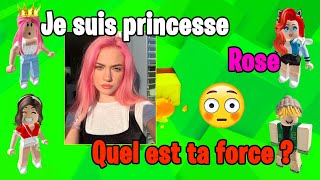 HISTOIRE ROBLOX | Je suis devenue la princesse avec la force la plus rare au monde 💄👧