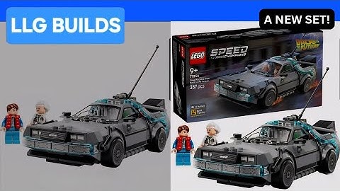 GREAT SCOTT! LEGO Speed Champions Back to the Future Set in 2026 SNEAK PEEK!!