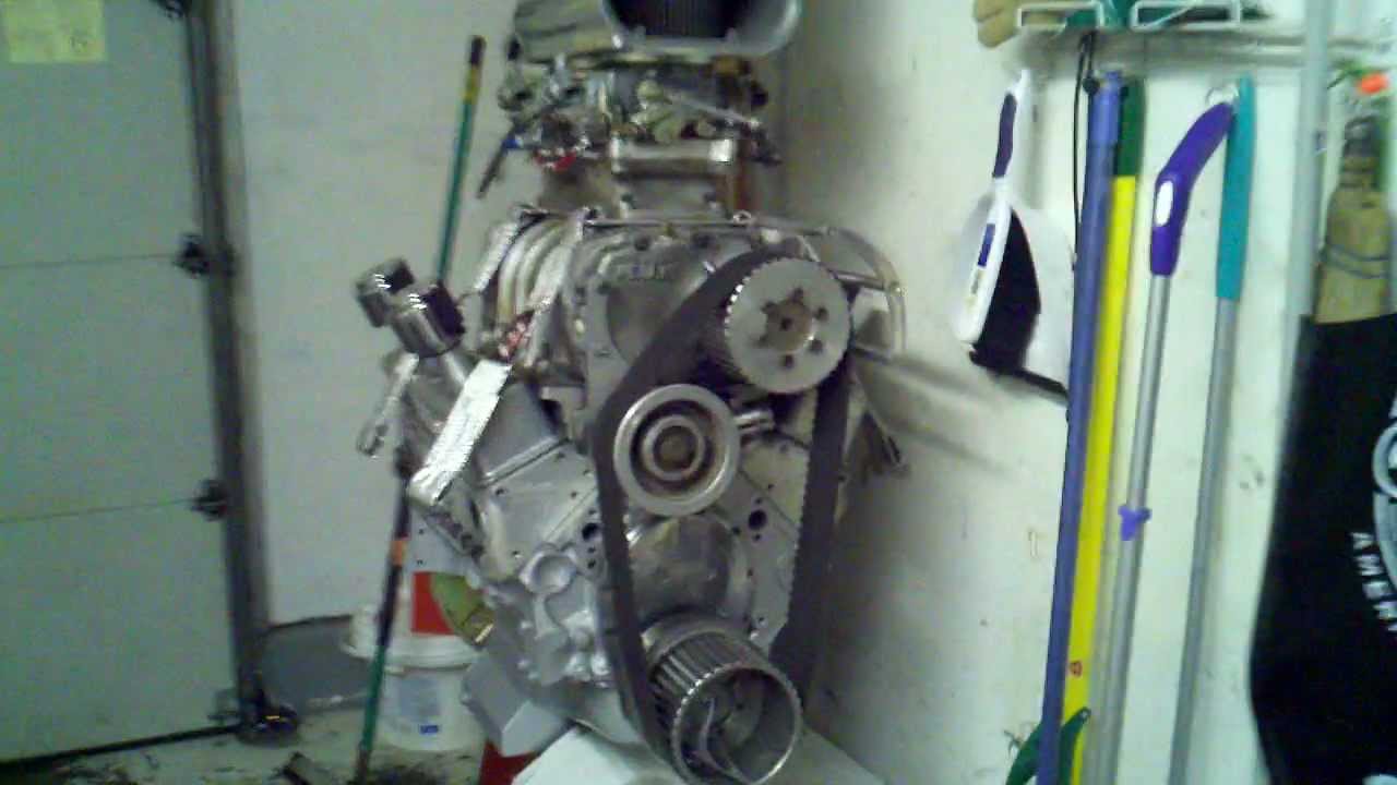 406 small block with 6-71 blower - YouTube.
