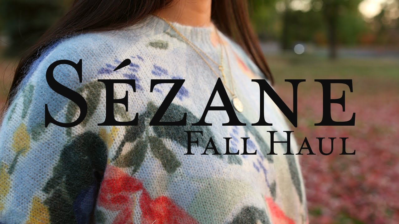 SEZANE HAUL | FALL COLLECTION - YouTube