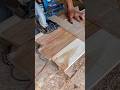 Memotong presisi dengan jig #woodworking #diy #tips #tricks #ideas