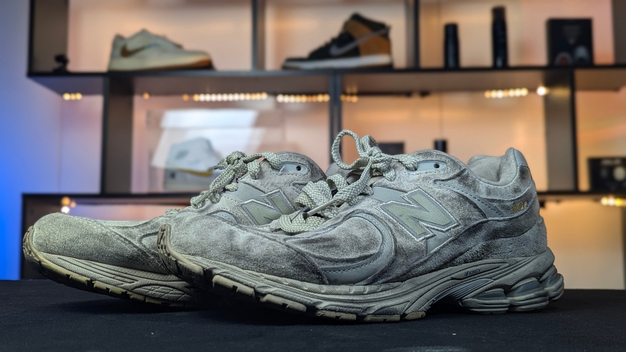 頑固黒ずみ起毛のNB2002Rを甦らせる【洗い方/お手入れ方法】