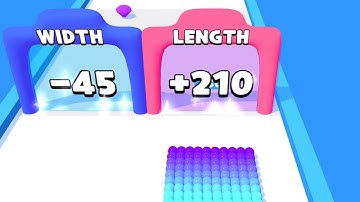 Canvas Run - All Levels Gameplay (Level 17&18)