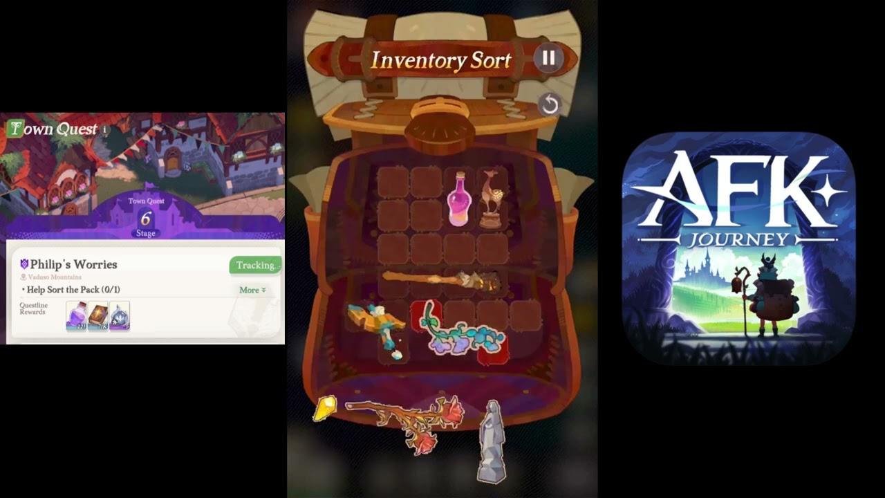 AFK Journey] Inventory Sort: Philip's Worries - Find Cave Dweller