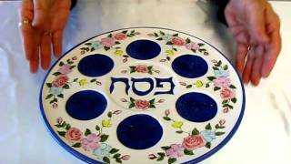 Ceramic Passover Seder Plate