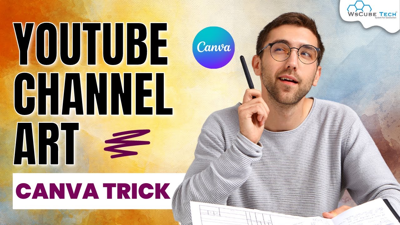 ⁣Create a YouTube Channel Art with Canva (Step-by-Step Guide)🔥