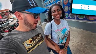 CHICA GARIFUNA ME LLEVA A CONOCER SU CIUDAD👀😍 | PROGRESO, HONDURAS🇭🇳