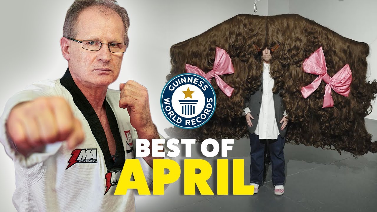 Best World Records: April 2023 - Guinness World Records