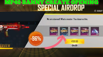 Free Fire Max Crazy Bunny MP40 Creat Opening Today Up Coming || #freefire#mp40#mp40bunny#shorts