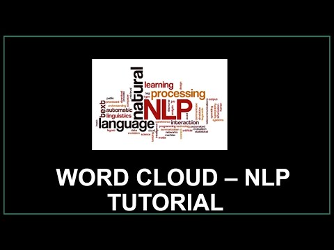 Word Cloud visualization | Tag Cloud | Python | NLP | Natural Language ...