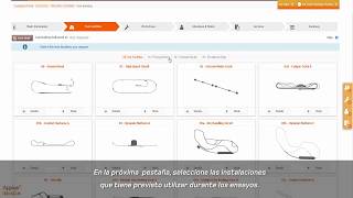 Online proving ground booking - The manual