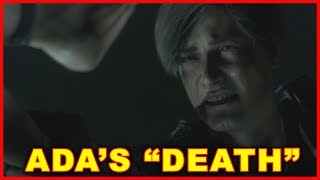 Ada Wong Death Scene (Resident Evil 2 Remake 2019)