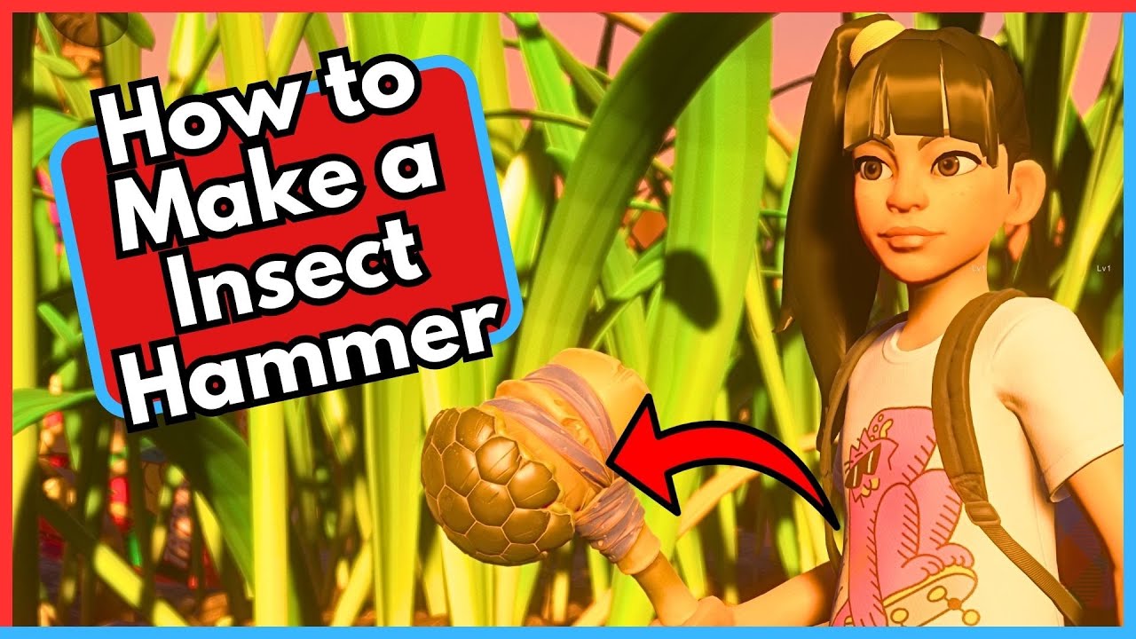 How to Make a Insect Hammer in Grounded