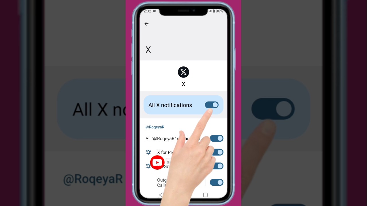 How To turn Off notification on X(Twitter) 