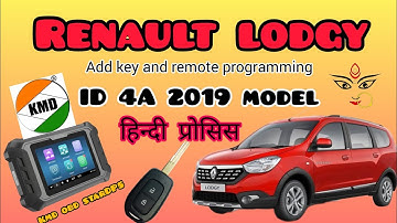 Kmd obd star DP 5 Renault lodgy aad and remote programmin