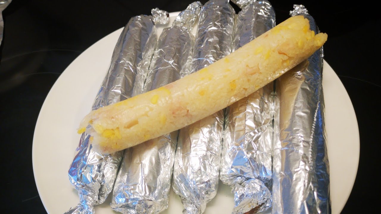 ข้าวหลามเผือกถั่วทองไร้กระบอก​ หวานมันครบรส