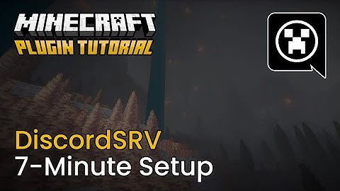 How to Setup DiscordSRV - Minecraft Plugin Tutorial