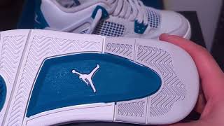 The 2024 Air Jordan 4 MILITARY BLUE/INDUSTRIAL BLUE  Review Unboxing: These Are Nice/Mid!