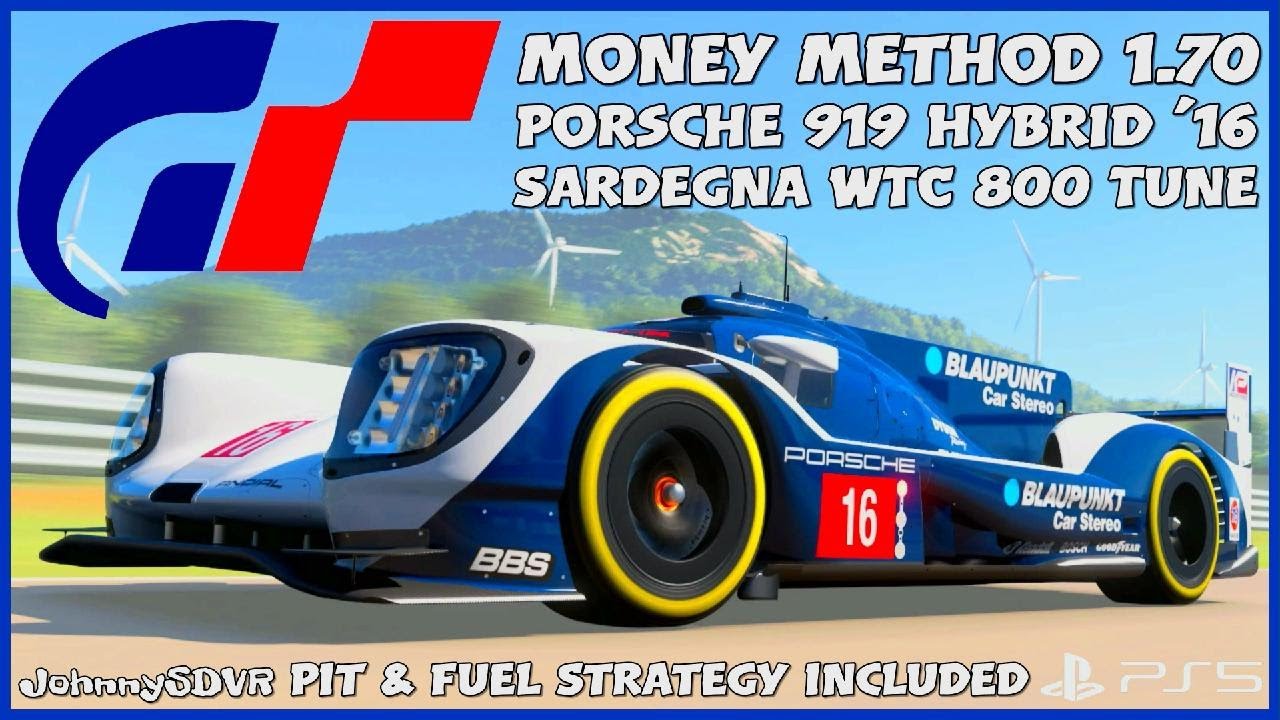 どすこい陳田 Gran Turismo 7 - Porsche 919 Hybrid '16 800PP Tune | Sardegna WTC