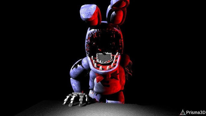 Withered Bonnie Five Nights At Freddy's Jump Scare GIF