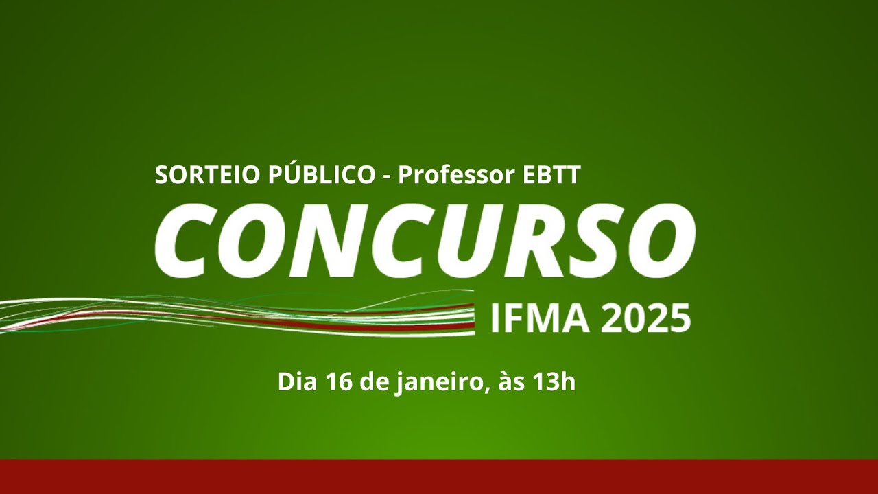 Sorteio Público - Professores EBTT 2025