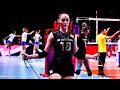 Fantastic Zehra Güneş | Best Middle Blocker and Beautiful Girl | Monster Spikes and Blocks | Ankara