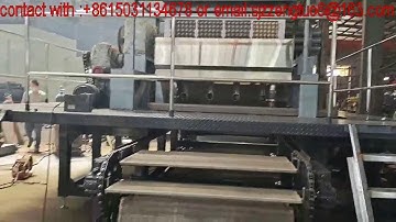 4*8 egg tray  machine with multi-layer dryer ,4000pcs per hour .