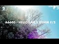 Sony α6600+Helios 44-2 58mm f/2  Review |  SETSUGONOTEN | Tohoku, Japan 4K | Tohoku winter