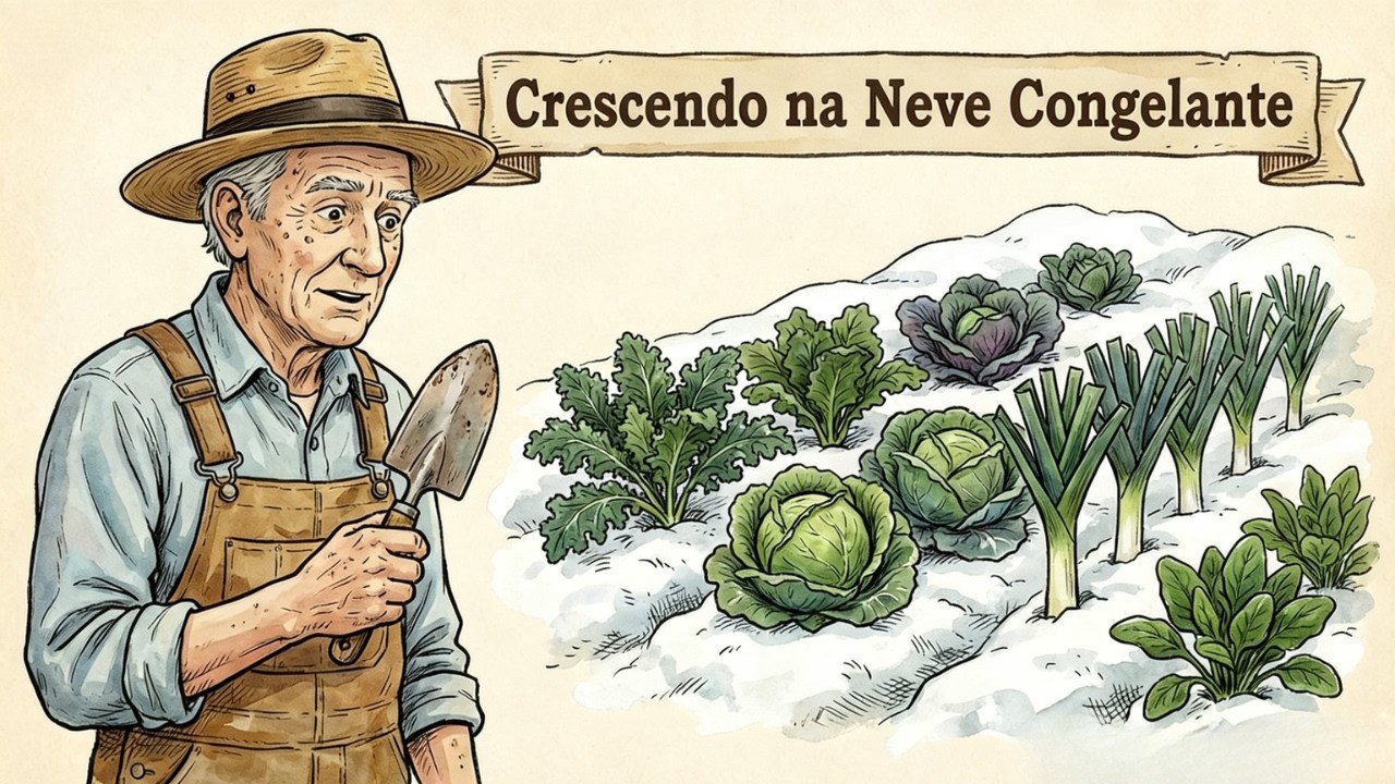 15 Vegetais Que Prosperam na Neve — Zona por Zona