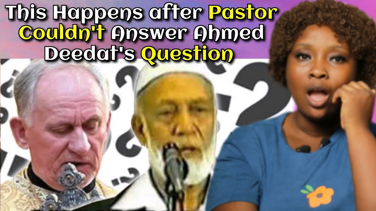 Pastor Can't Answer Ahmed Deedat's Simple Question, What Happened Next Will SHOCK You