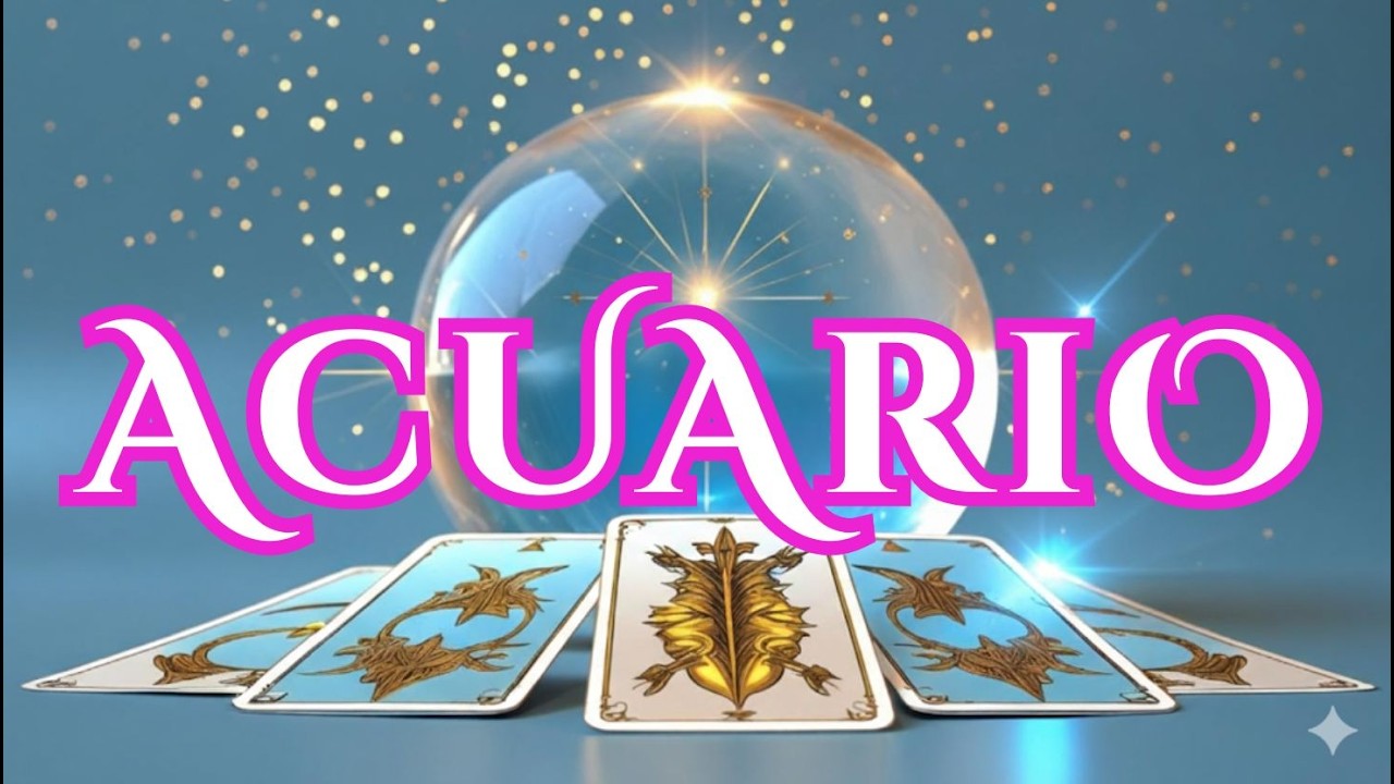 ACUARIO💰¡LOGRAS TU INDEPENDENCIA ECONÓMICA!