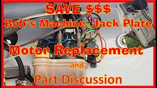 Bobs Machine Jack Plate Motor Replacement - Save