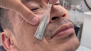 Asmr For A Good Sleep Shaving Beards And Dead Skin For Man Shaving Asmr Ep491