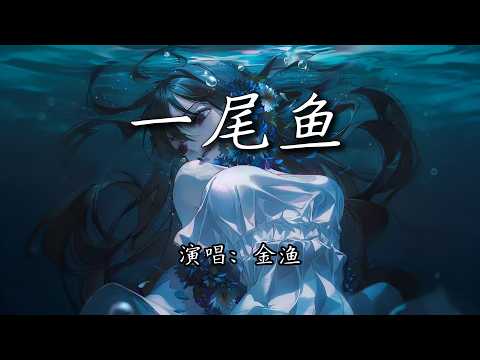金渔 - 一尾鱼『或许外面世界危险，阳光灼热刺眼 我看不见。』【4K | 动态歌词MV】
