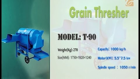 Agricultural machinery/Multi Crop Thresher/Grain thresher