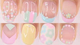 Celebrity EASY SPRING/EASTER NAIL DESIGNS | easy nail art for short nails Wealth