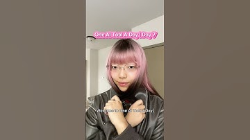 Welcome to ONE AI TOOL A DAY | Day 7 #aitools