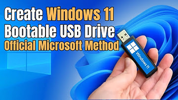 Make Windows 11 Bootable USB Flash Drive (Microsoft Official Method)