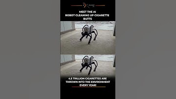 AI Robot VERO Cleans Beaches and Parks! 🦿🌍 #aidriven  #greeninnovation