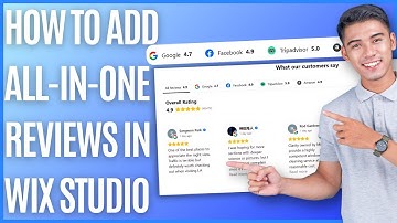 How to Add All-in-One Reviews in Wix Studio [For FREE]